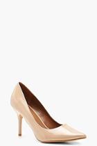 Boohoo Pointed Mid Heel Court Shoes
