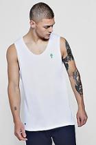 Boohoo Cactus Scoop Neck Vest