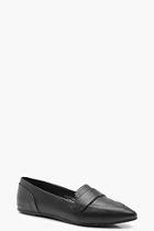 Boohoo Pointed Loafer Flats