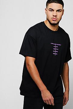 Boohoo Loose Fit Support The Mayhem Tee