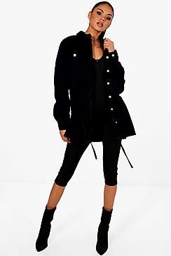 Boohoo Jan Oversized Cord Jacket