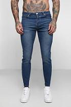 Boohoo Skinny Fit Jeans In Pale Blue