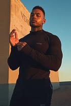Boohoo Active Long Sleeve Funnel Neck Raglan T-shirt