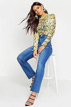 Boohoo High Waisted Mom Jean