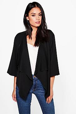 Boohoo Molly Waterfall Blazer
