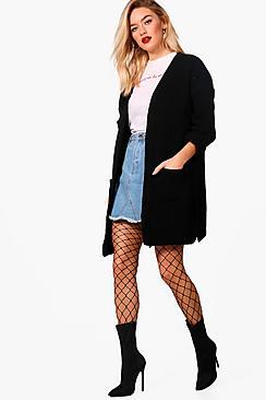 Boohoo Emily Fisherman Pocket Cardigan