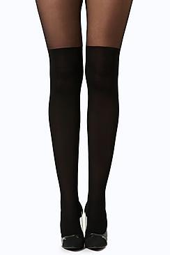 Boohoo Tina Over Knee Tights