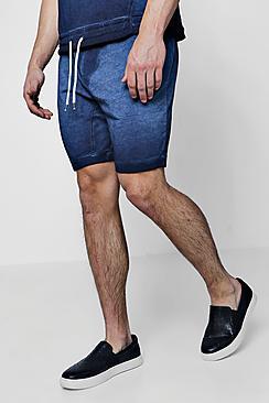 Boohoo Acid Wash Mid Jersey Co-ord Shorts