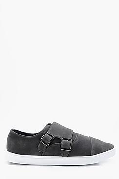 Boohoo Double Buckle Trainers