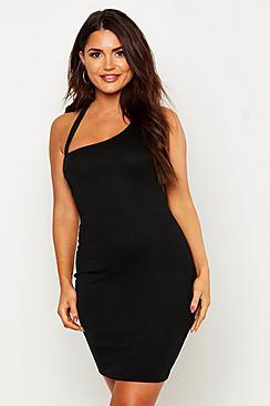 Boohoo Cowl Neck Strappy Bodycon Dress