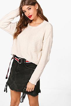 Boohoo Stephanie Chenille Jumper