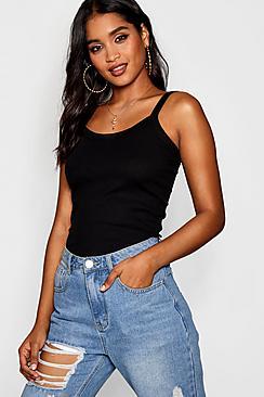 Boohoo Ribbed Vest
