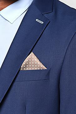 Boohoo Polka Dot Pocket Square