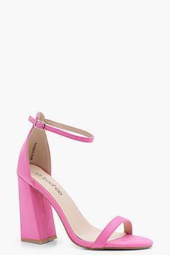 Boohoo Flared Block Heel 2 Parts