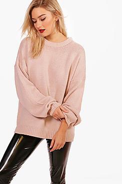 Boohoo Joanna Oversized Drop Shoulder Jumper