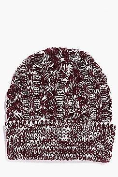 Boohoo Twist Yarn Beanie