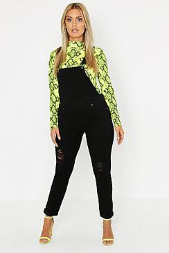 Boohoo Plus Denim Overall
