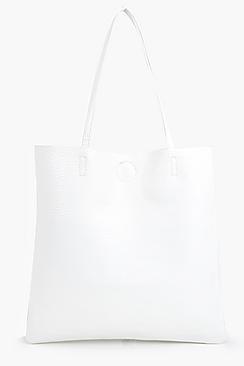 Boohoo Matilda Pu Shopper Bag