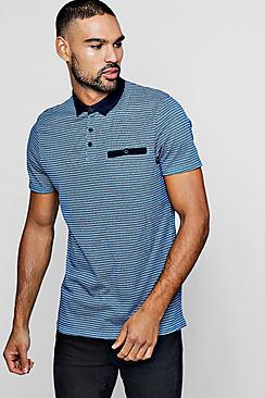 Boohoo All Over Print Polo