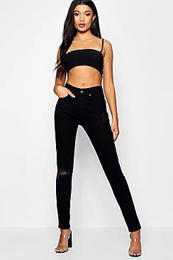 Boohoo Danni Distressed Skinny Jean
