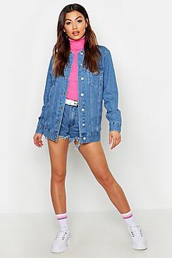Boohoo Longline Denim Jacket