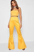 Boohoo Becky Boutique Flare Trouser
