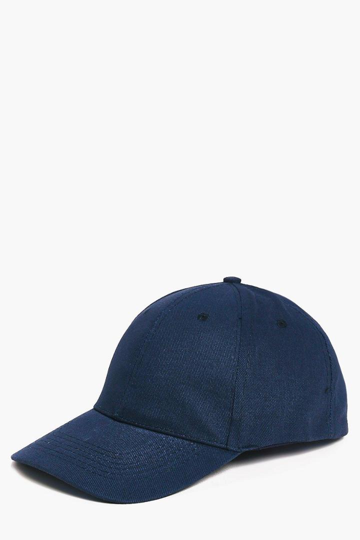 Boohoo Basic Cap Navy