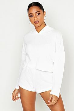 Boohoo Soft Slouchy Short Set