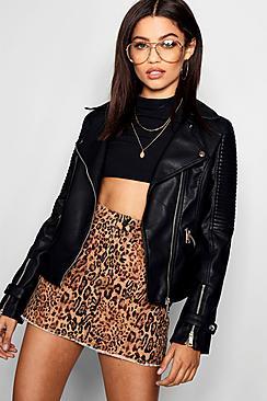 Boohoo Joy Biker Jacket