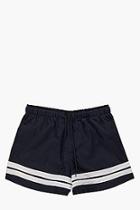 Boohoo Contrast Stripe Swim Shorts