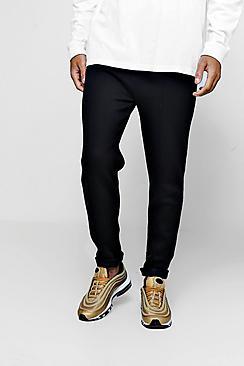 Boohoo Cropped Fleece Jersey Jogger