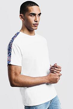 Boohoo Raglan Sleeve T-shirt