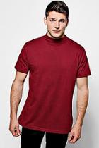 Boohoo Turtle Neck T-shirt In Regular Fit