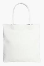 Boohoo Hope Crosshatch Shopper Bag