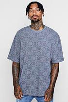 Boohoo Oversized Faded Moroccan Festival T-shirt