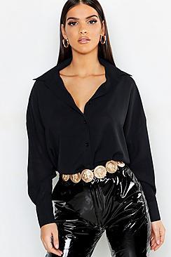 Boohoo Oversized Woven Shirt