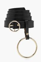 Boohoo Plus Jordan Double O Ring Boyfriend Belt