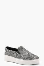 Boohoo Check Platform Skaters