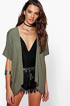 Boohoo Jersey Kimono