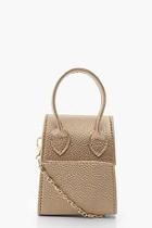 Boohoo Teeny Tiny Metallic Cross Body Bag