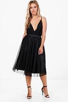 Boohoo Plus Charlotte Twille Skirt