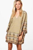 Boohoo Cara Extreme Kimono Sleeve Shift Dress