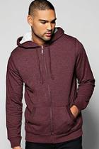 Boohoo Borg Lined Hoodie