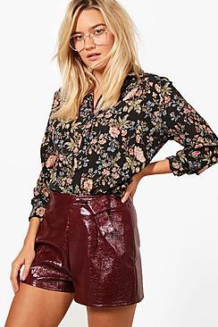 Boohoo Sady Oversized Floral Shirt