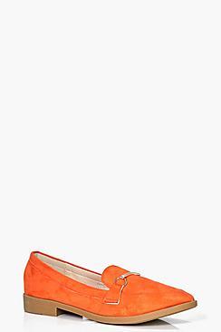 Boohoo Anna Metal Trim Loafer