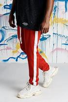 Boohoo Big And Tall Quavo Tricot Joggers With Panels