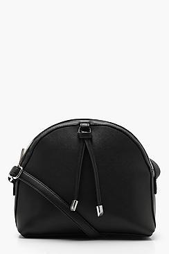 Boohoo Vintage Shape O-ring Cross Body