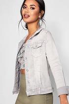 Boohoo Cotton Twill Jacket