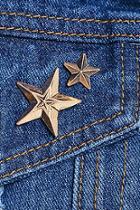 Boohoo Kerry Star 2 Pack Pin Brooches