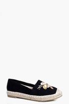 Boohoo Grace Embroidered Espadrilles